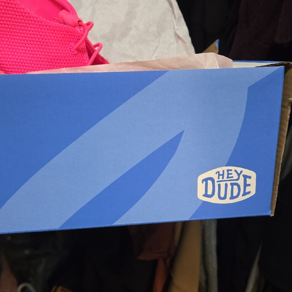 Hey Dude Vibrant Pink Sneakers - Picture 6 of 6